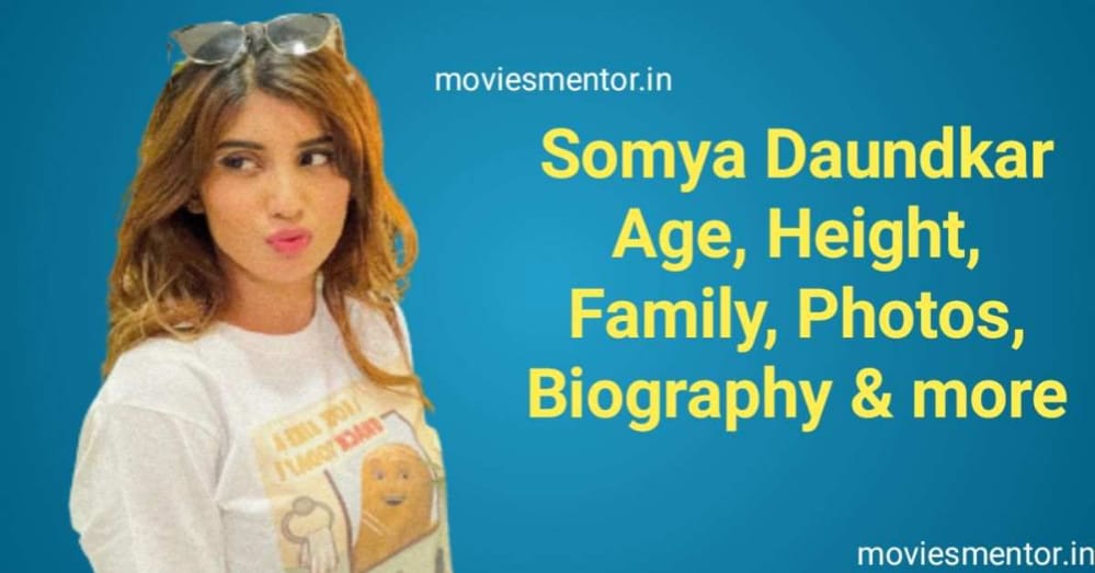 Somya Daundkar Biography In Hindi; Age, Height, Family, Date Of Birth